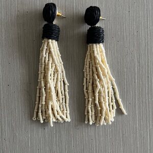 Beaded Tassel Earrings